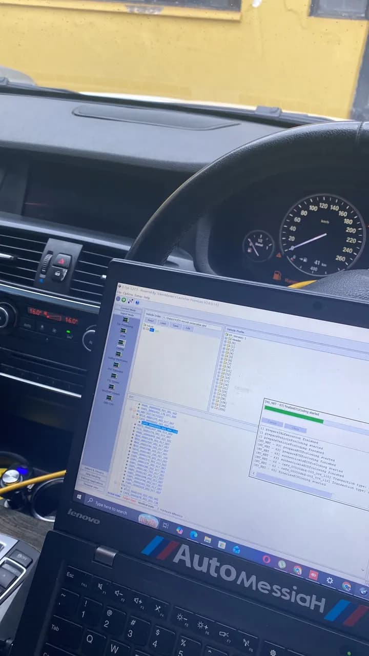 Valvetronic Motor Telemetry Test - Auto Messiah Workshop Mechanics in Kampala