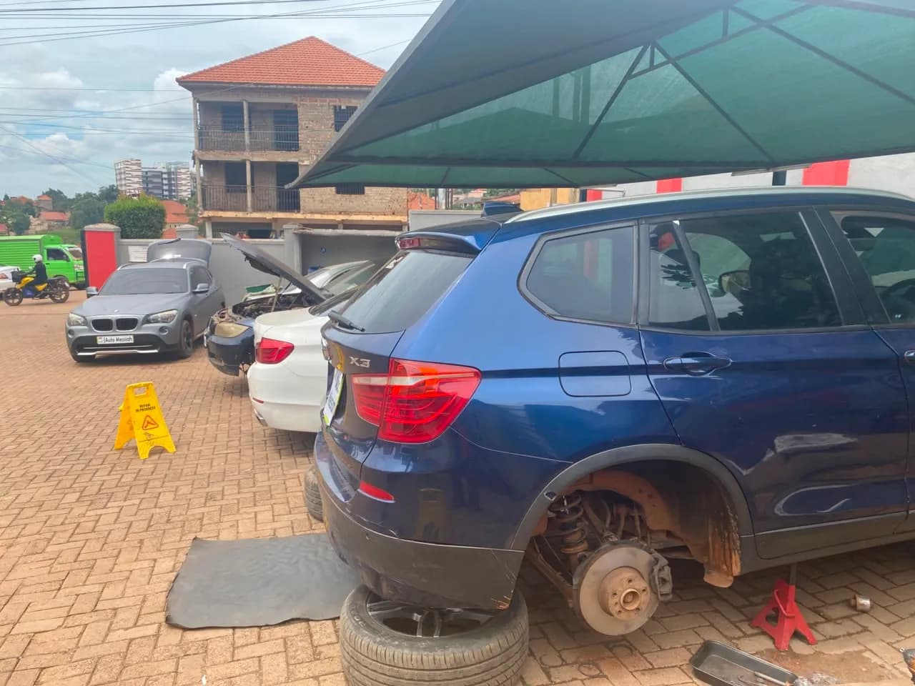 Carbon Decoke Walnut Blasting - Auto Messiah Workshop Mechanics in Kampala