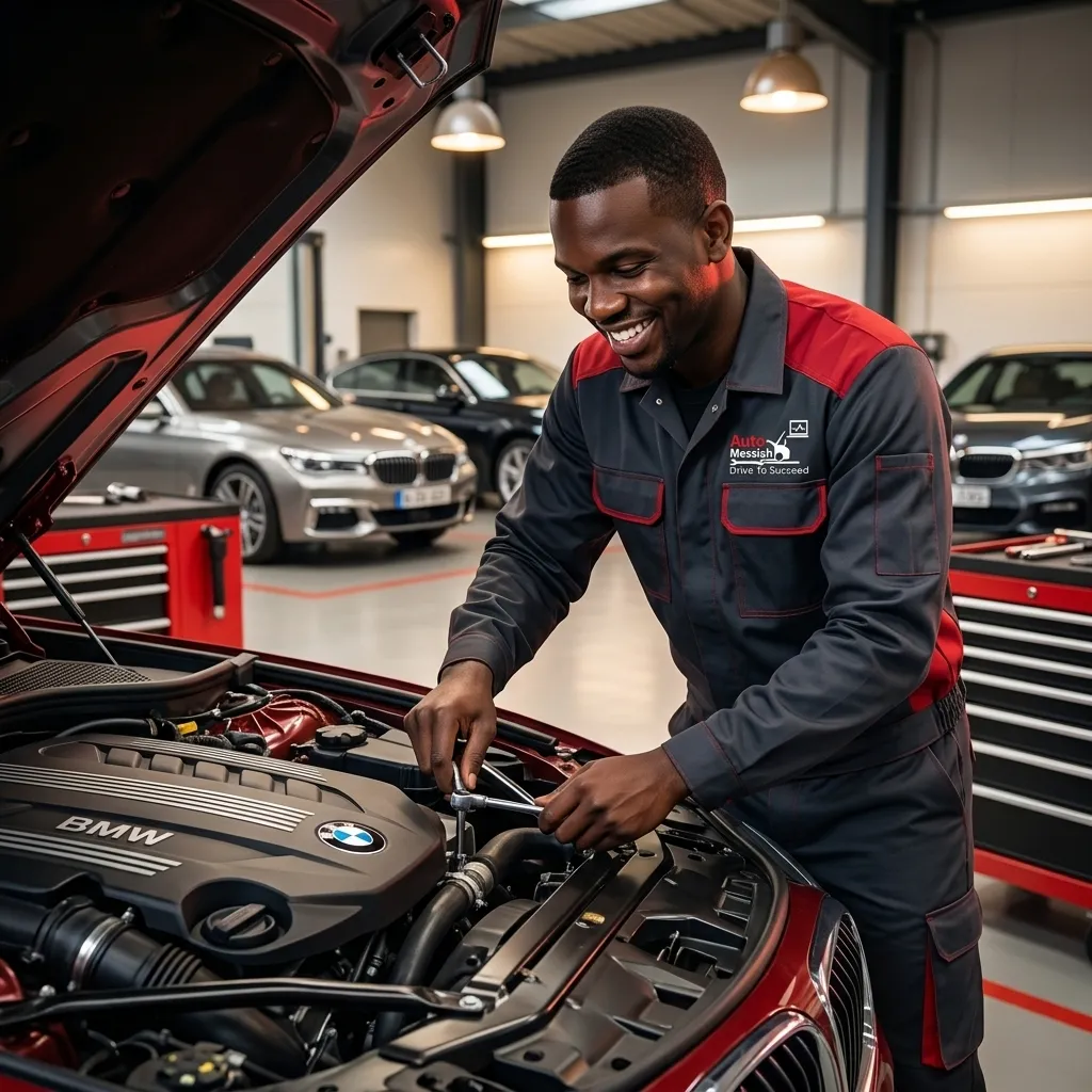 Certified mechanics in Kampala at Auto Messiah Workshop