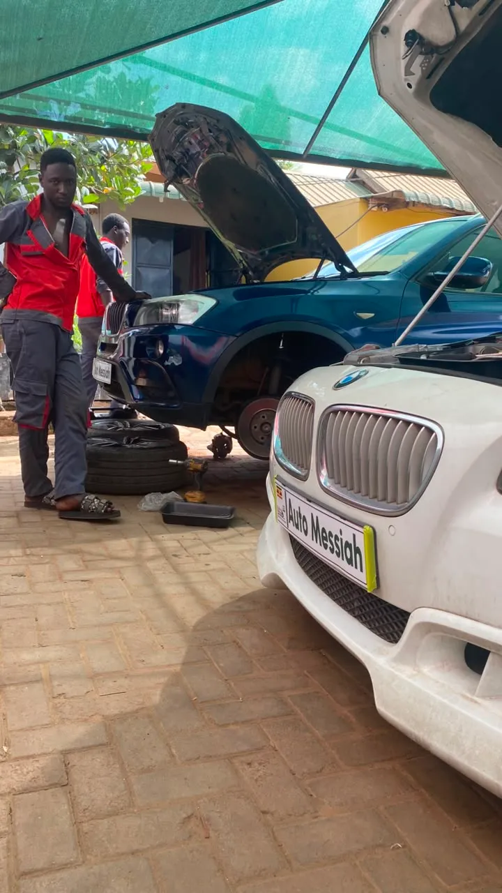 Wheel Bearing Pressing Routine - Auto Messiah Workshop Mechanics in Kampala