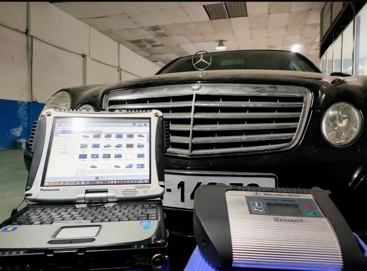 Mercedes Xentry Diagnostic Scan - Auto Messiah Workshop Mechanics in Kampala